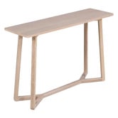 Nordic Street Dietrich Oak Wood Console Table