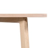 Nordic Street Dietrich Oak Wood Console Table
