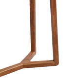 Nordic Street Dietrich Oak Wood Console Table