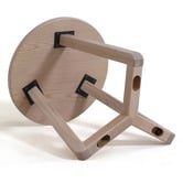 Nordic Street Dietrich Light Oak Wood Side Table
