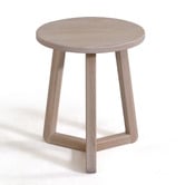 Nordic Street Dietrich Light Oak Wood Side Table
