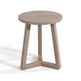 Nordic Street Dietrich Light Oak Wood Side Table