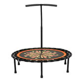 Nesto Oswald Foldable Mini Fitness Trampoline with Handle