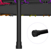 Nesto Barbra Foldable Mini Fitness Trampoline with Handle