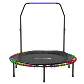 Nesto Barbra Foldable Mini Fitness Trampoline with Handle