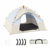 Nesto Cauley 4 Person Pop-up Camping Tent