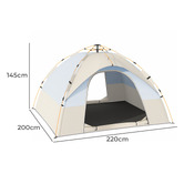Nesto Cauley 4 Person Pop-up Camping Tent