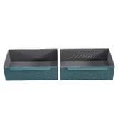 Aroya Home Judith 2 Drawer Bedside Table