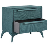 Aroya Home Judith 2 Drawer Bedside Table