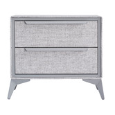 Aroya Home Judith 2 Drawer Bedside Table