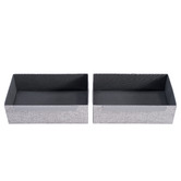Aroya Home Judith 2 Drawer Bedside Table