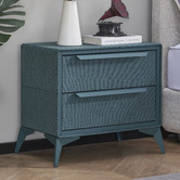 Aroya Home Judith 2 Drawer Bedside Table