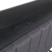 Aroya Home Grey Taylor Bed with Drawers &amp; Charging Station