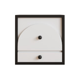 Aroya Home Solara 2 Drawer Bedside Table