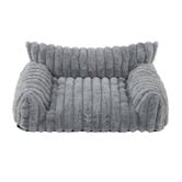 Aroya Home Pickles Faux Fur Dog Bed