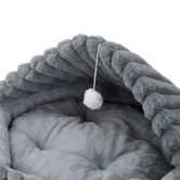 Aroya Home Archie Faux Fur Pet Dome