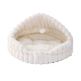 Aroya Home Archie Faux Fur Pet Dome