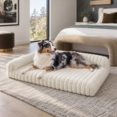 Aroya Home Molly Faux Fur Dog Bed