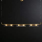 Gild &amp; Glow Brock Linear 6 Light Pendant