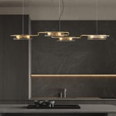 Gild &amp; Glow Brock Iron 8 Light Pendant