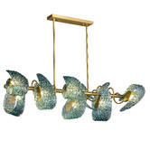 Gild &amp; Glow Horton Brass 8 Light Pendant