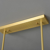 Gild &amp; Glow Horton Brass 8 Light Pendant