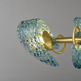 Gild &amp; Glow Horton Brass 10 Light Pendant