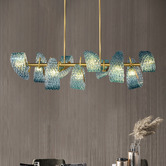 Gild &amp; Glow Horton Brass 10 Light Pendant