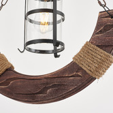 Gild &amp; Glow Lita Pine Wood Pendant Light