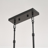 Gild &amp; Glow Alphonse Wooden Linear 5 Light Pendant