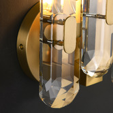 Gild &amp; Glow Winry Iron Wall Sconce