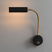 Gild &amp; Glow Frida Iron Swing Arm Wall Light