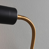 Gild &amp; Glow Frida Iron Swing Arm Wall Light