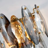 Gild &amp; Glow Eduard Crystal 2-Light Wall Sconce