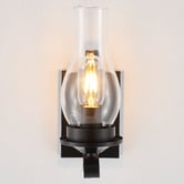 Gild &amp; Glow Laurence Iron Armed Wall Light