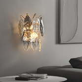 Gild &amp; Glow Casandra Crystal 2-Light Wall Sconce