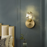 Gild &amp; Glow Ayers Brass Wall Sconce