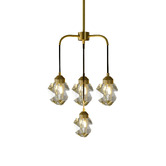 Gild &amp; Glow Ayers Brass 4 Light Pendant
