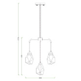 Gild &amp; Glow Ayers Brass 4 Light Pendant