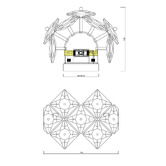 Gild &amp; Glow Karina Crystal 2-Light Wall Sconce