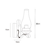 Gild &amp; Glow Laurence Iron Armed Wall Light