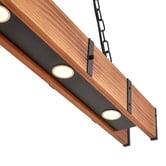 Gild &amp; Glow Napa Pine Wood 4-Light Pendant