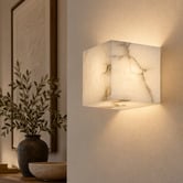 Gild &amp; Glow Florence Alabaster Wall Sconce