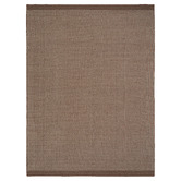 Steph &amp; Gian Walnut Bark Flat Weave Wool &amp; Cotton Rug