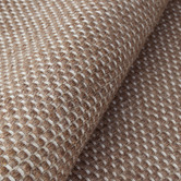 Steph &amp; Gian Walnut Bark Flat Weave Wool &amp; Cotton Rug