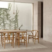 Steph &amp; Gian Pepper Elm Flat Weave Wool Rug