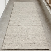 Steph &amp; Gian Pepper Elm Flat Weave Wool Runner