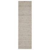 Steph &amp; Gian Pepper Elm Flat Weave Wool Runner