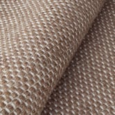 Steph &amp; Gian Walnut Bark Flat Weave Wool &amp; Cotton Runner