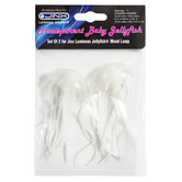Jinx Luminous Jellyfish Baby Jellyfish Transparent Silicone Mood Lamp Accessory Set